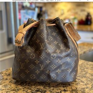 Authentic Louis Vuitton Petit Noe